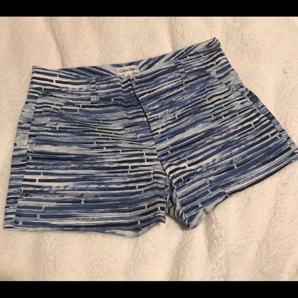 Calvin Klein blue shorts